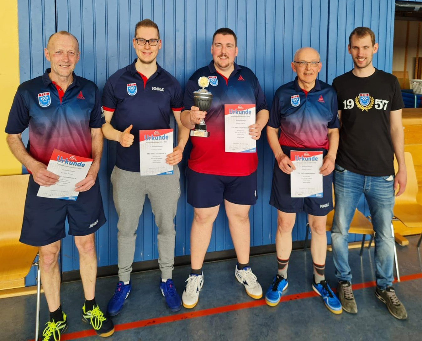 20 21 TTC5 Kreisliga Pokalsieger